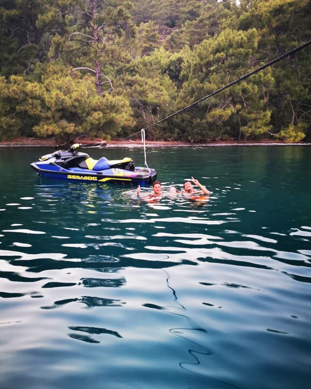 Türk Bayrağıyla Gün Batımı